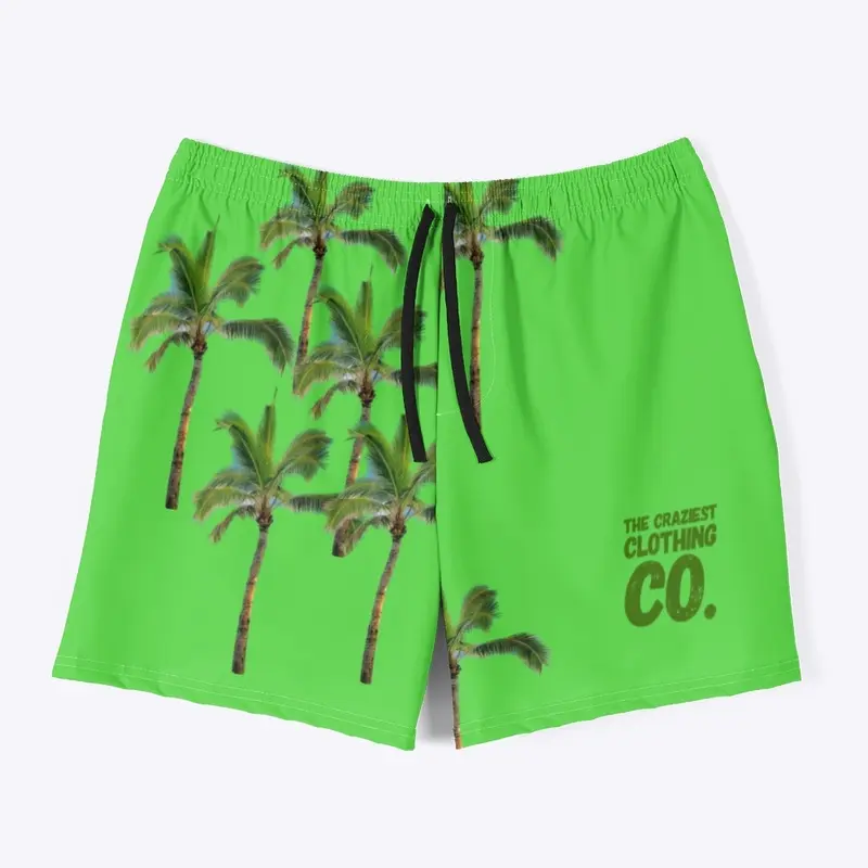 “Palms” Swim Trunks