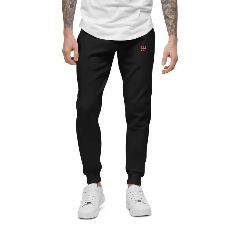 Black “Crest” Joggers 